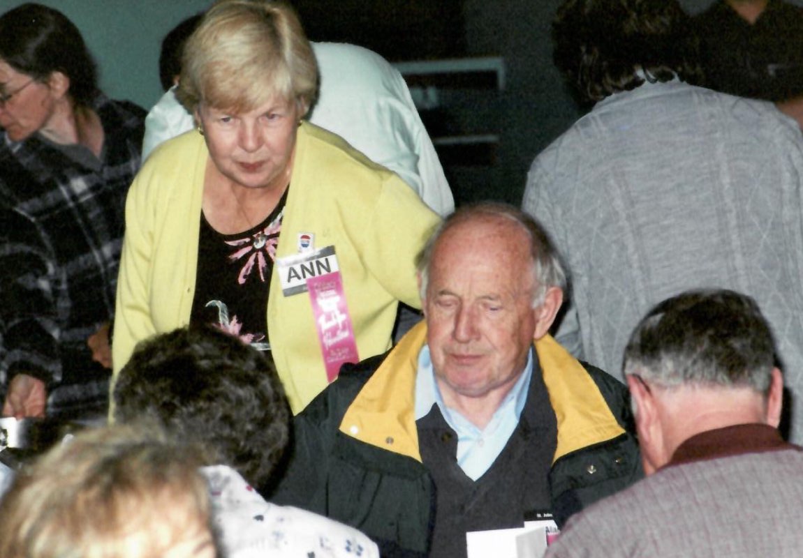 Alan Johnson and Ann H - Volunteers