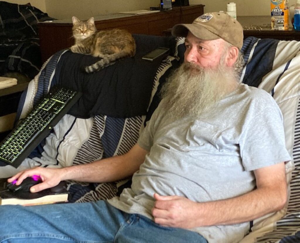 photo of miss kitty and robert