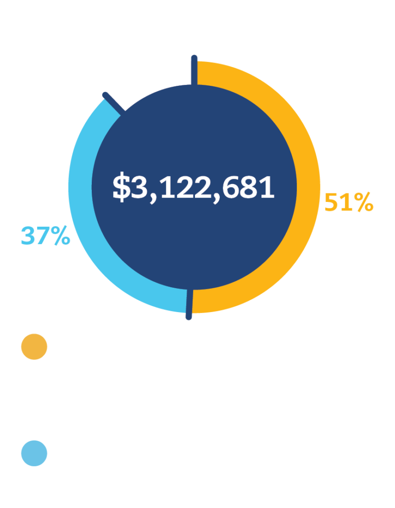 income by category graphic